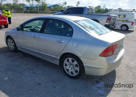 2007 Honda Civic Lx from USA, damaged, VIN 1HGFA16507L059334